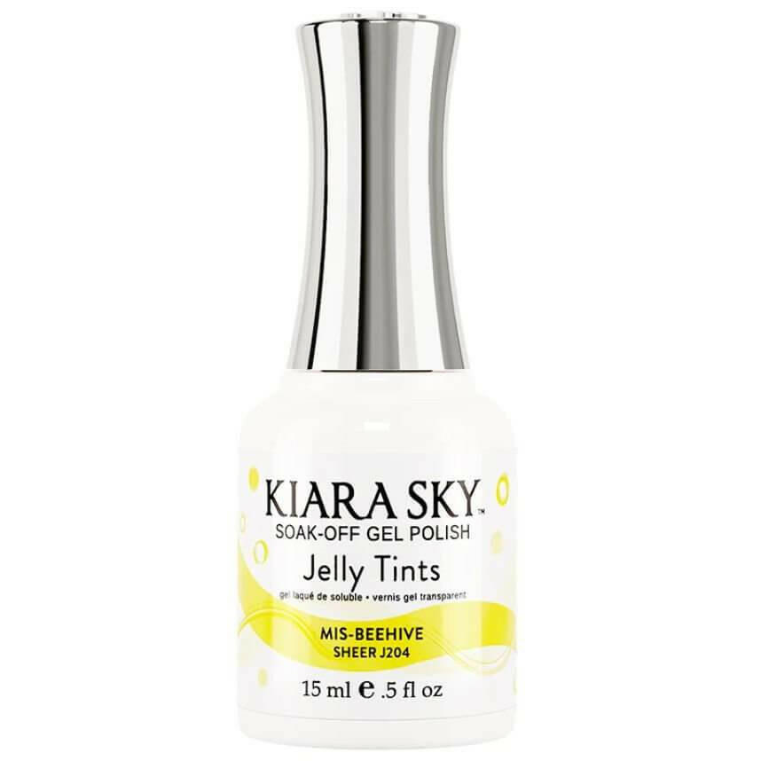 J204, Mis-Beehive Jelly Tint by Kiara Sky - thePINKchair.ca - Gel Polish - Kiara Sky