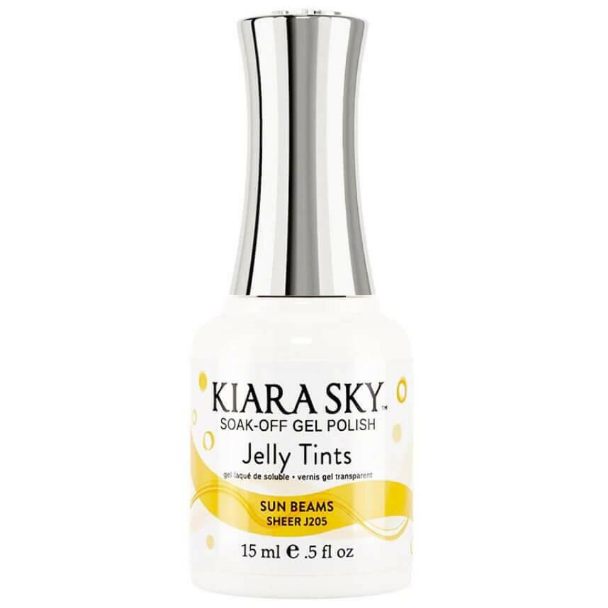 J205, Sun Beams Jelly Tint by Kiara Sky - thePINKchair.ca - Gel Polish - Kiara Sky