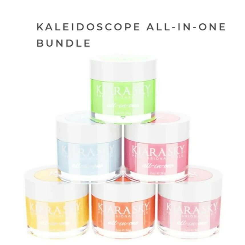 Kaliedoscope All-in-One Powder Bundle by Kiara Sky - thePINKchair.ca - Coloured Powder - Kiara Sky