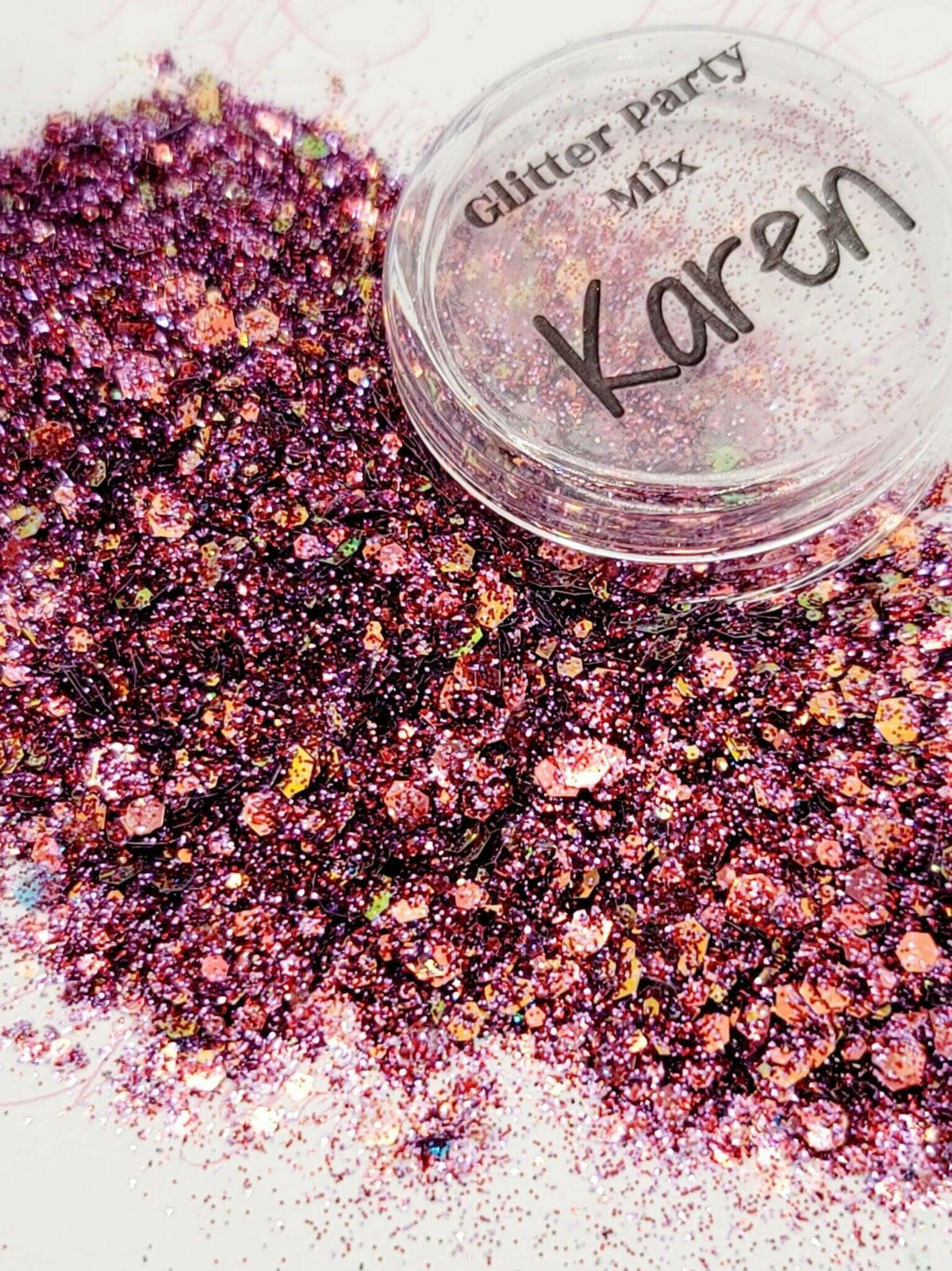 Karen, Glitter Party Mix (465) - thePINKchair.ca - Glitter - thePINKchair nail studio