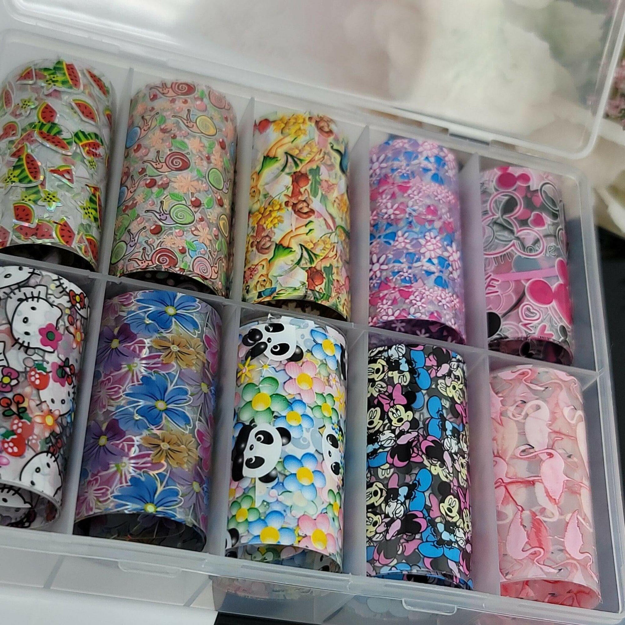 Kid at Heart Transfer Foil Collection - thePINKchair.ca - Nail Art - thePINKchair nail studio