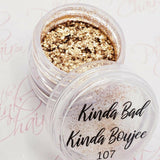 Kinda Bad, Kinda Boujee, Pigment by thePINKchair - thePINKchair.ca - Nail Art - thePINKchair nail studio