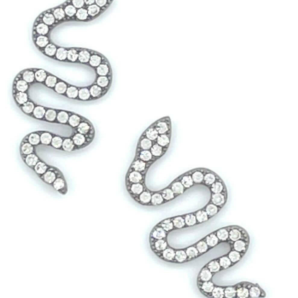 Large Snake Charms (BLACK), Snacks by Hazel & Dot - thePINKchair.ca - Nail Art - thePINKchair nail studio