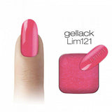 LIM121 Sparkling Neon Pink Glass Gel Polish by 2MBEAUTY - thePINKchair.ca - Gel Polish - 2Mbeauty