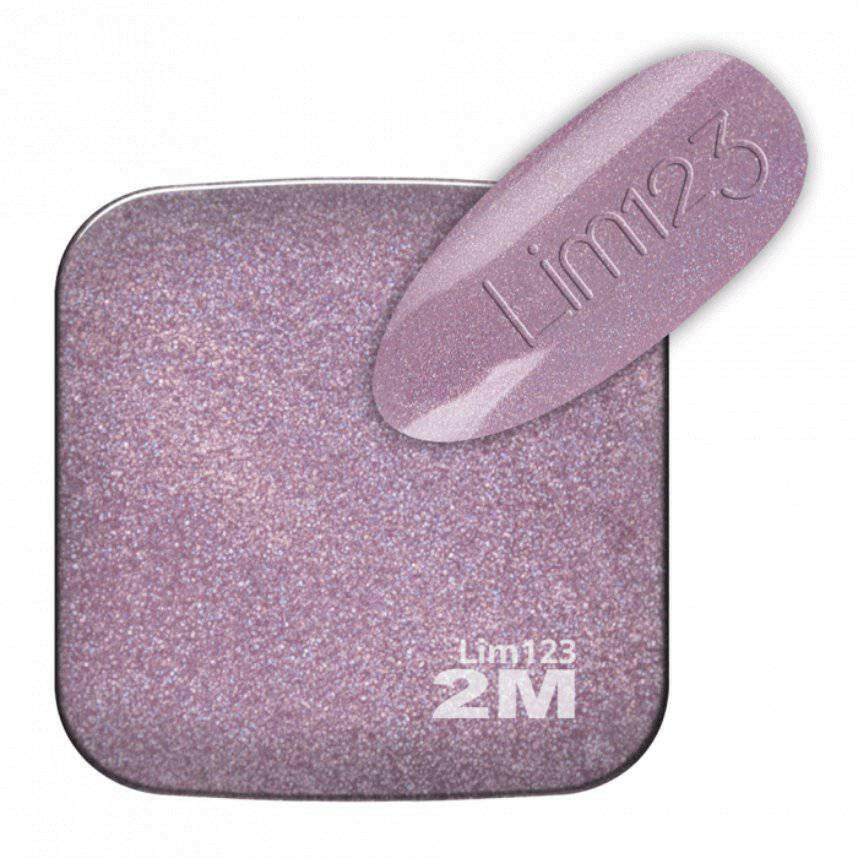 LIM123 Light Mauve Holo Glitter Gel Polish by 2MBEAUTY - thePINKchair.ca - Gel Polish - 2Mbeauty