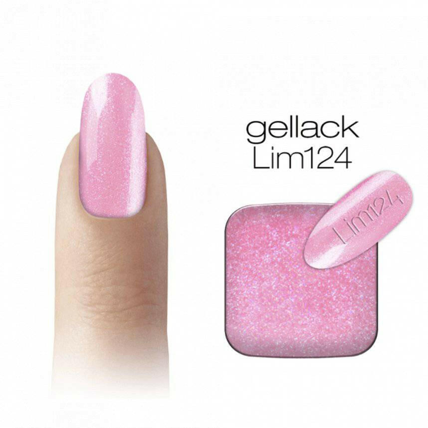 LIM124 Sweet Pink Glitter Gel Polish by 2MBEAUTY - thePINKchair.ca - Gel Polish - 2Mbeauty
