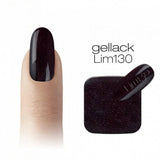 LIM130 Dark Crimson Glitter Gel Polish by 2MBEAUTY - thePINKchair.ca - Gel Polish - 2Mbeauty