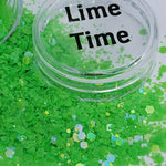 Lime Time, Glitter (181) - thePINKchair.ca - Glitter - thePINKchair nail studio