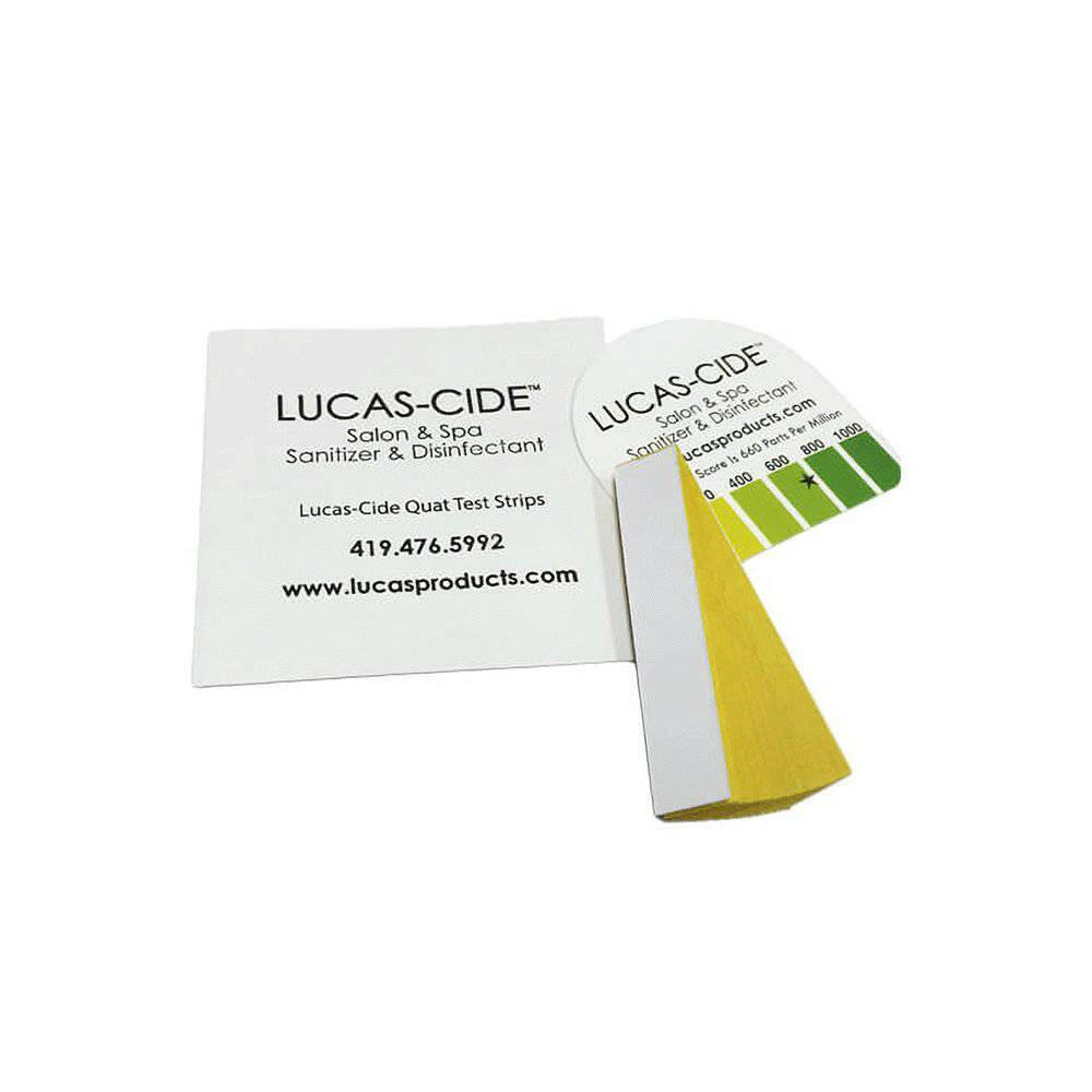 LUCAS-CIDE Quat Test Strips - thePINKchair.ca - Disinfectant - Lucas-Cide