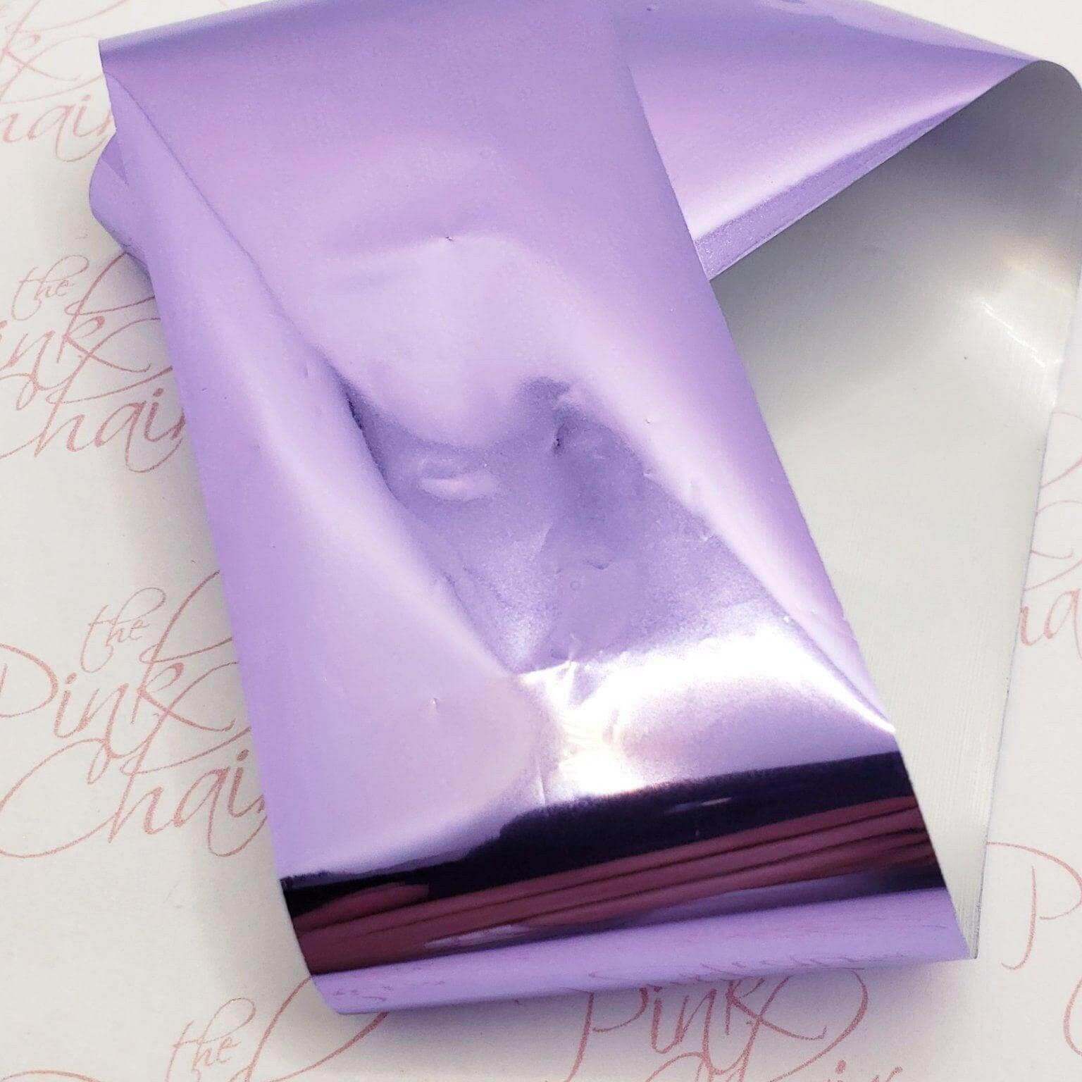 Metallic Lavender Transfer Foil - thePINKchair.ca - Nail Art - thePINKchair nail studio