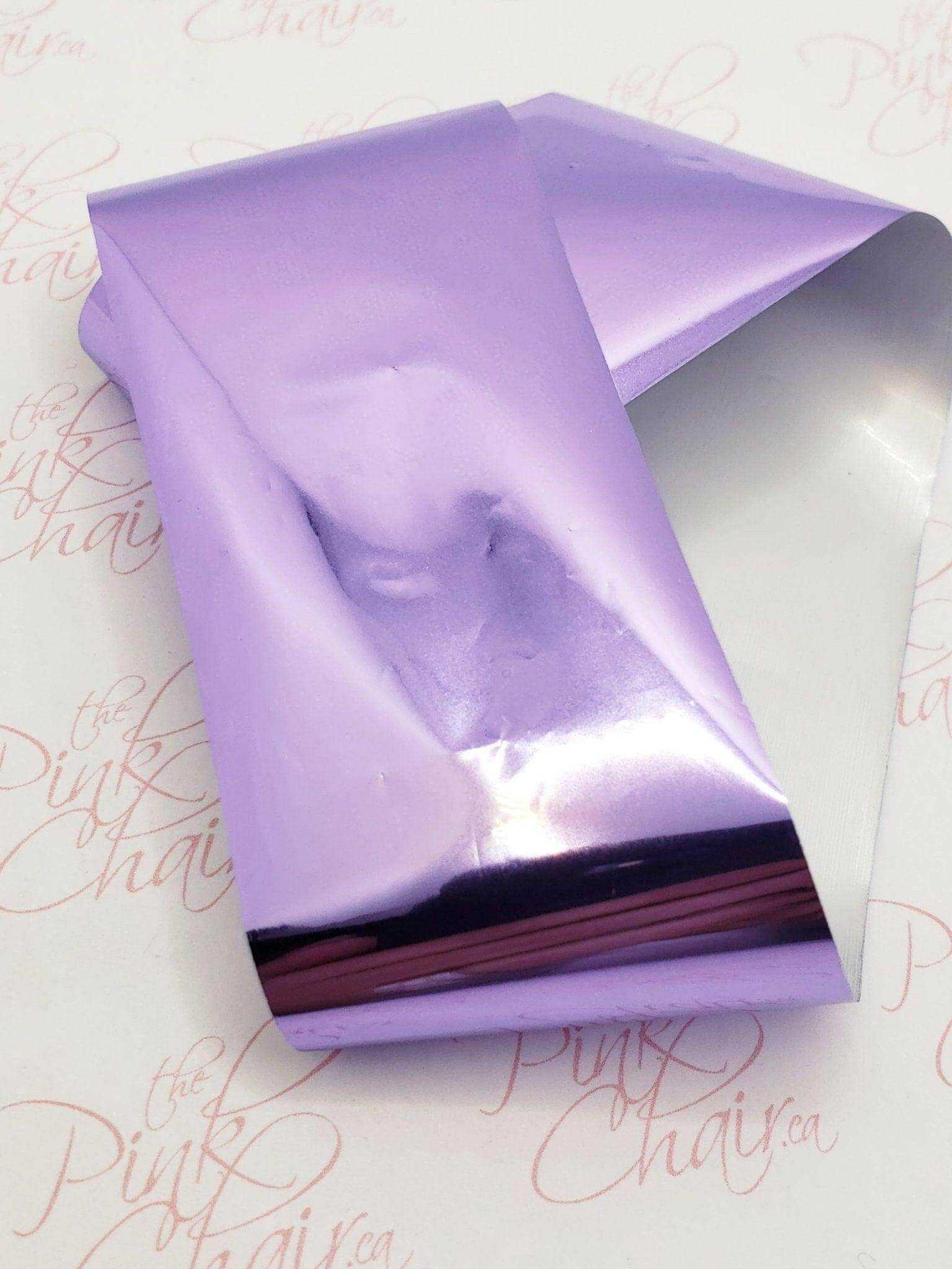 Metallic Lavender Transfer Foil - thePINKchair.ca - Nail Art - thePINKchair nail studio