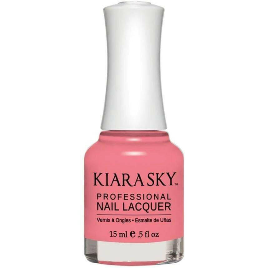 N407, Pink Slippers Nail Polish by Kiara Sky - thePINKchair.ca - Polish - Kiara Sky