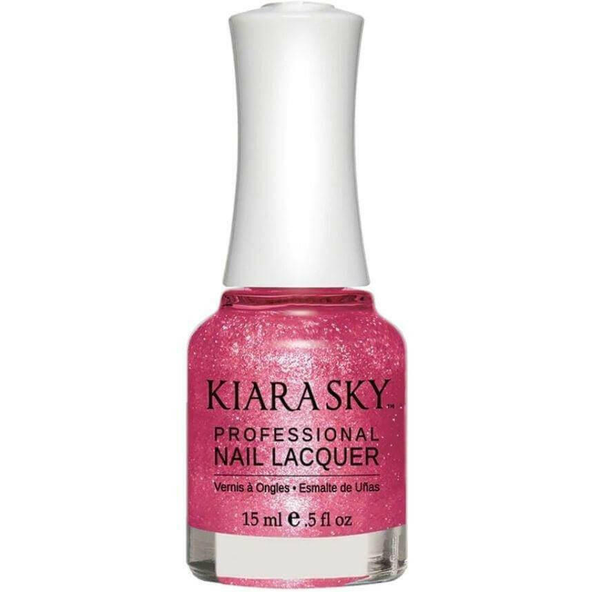 N422, Pink Lipstick Nail Polish by Kiara Sky - thePINKchair.ca - Polish - Kiara Sky