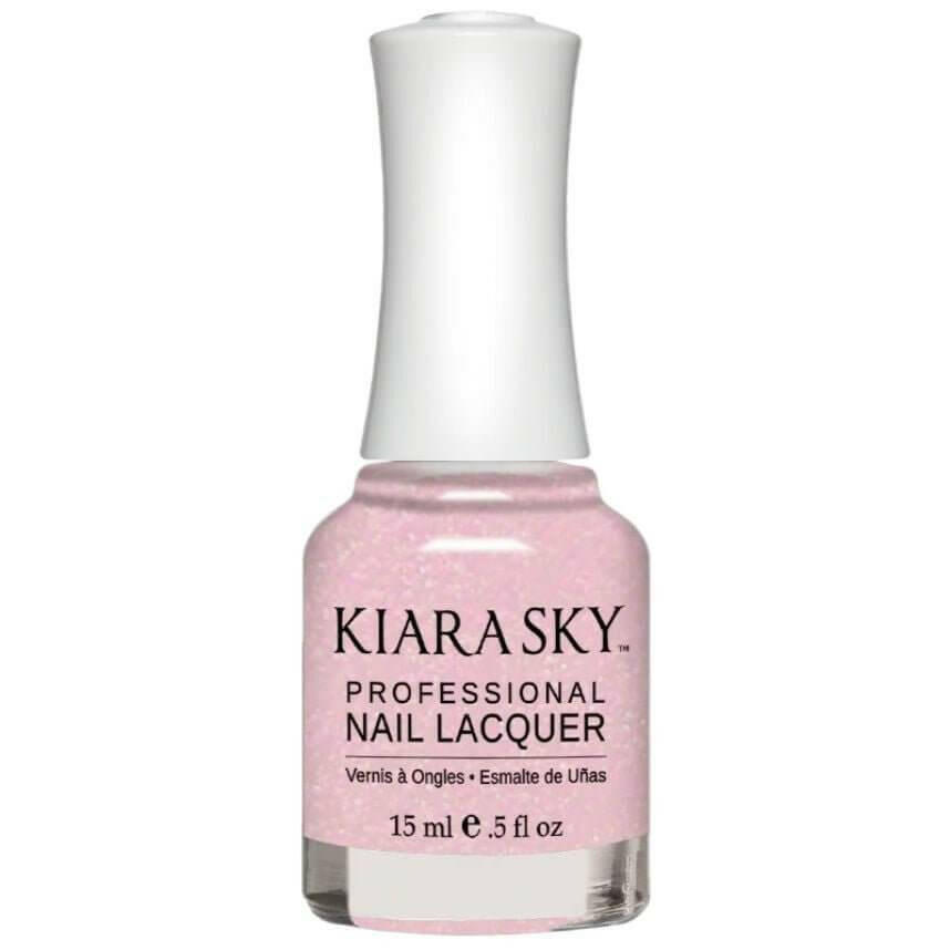 N5041, Pink Stardust Nail Polish by Kiara Sky - thePINKchair.ca - NAIL POLISH - Kiara Sky