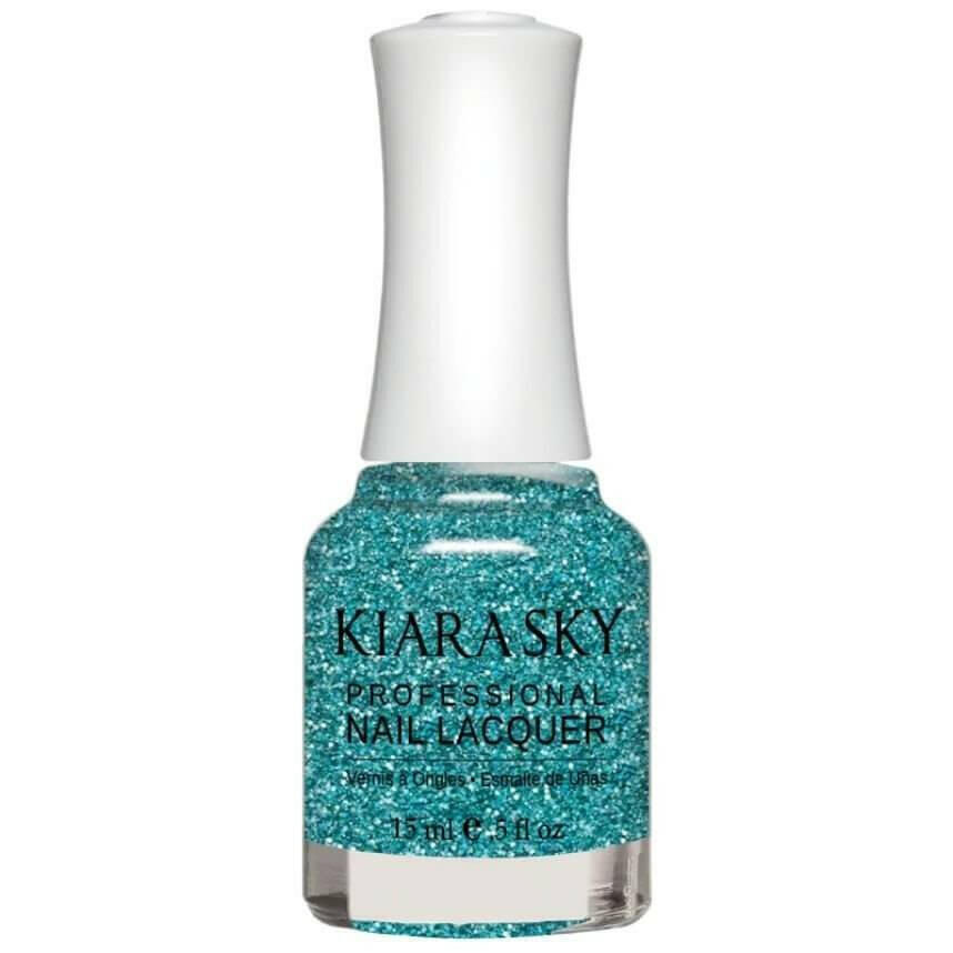 N5075, Cosmic Blue Nail Polish by Kiara Sky - thePINKchair.ca - NAIL POLISH - Kiara Sky