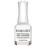 N623, Milky White Nail Polish by Kiara Sky - thePINKchair.ca - NAIL POLISH - Kiara Sky