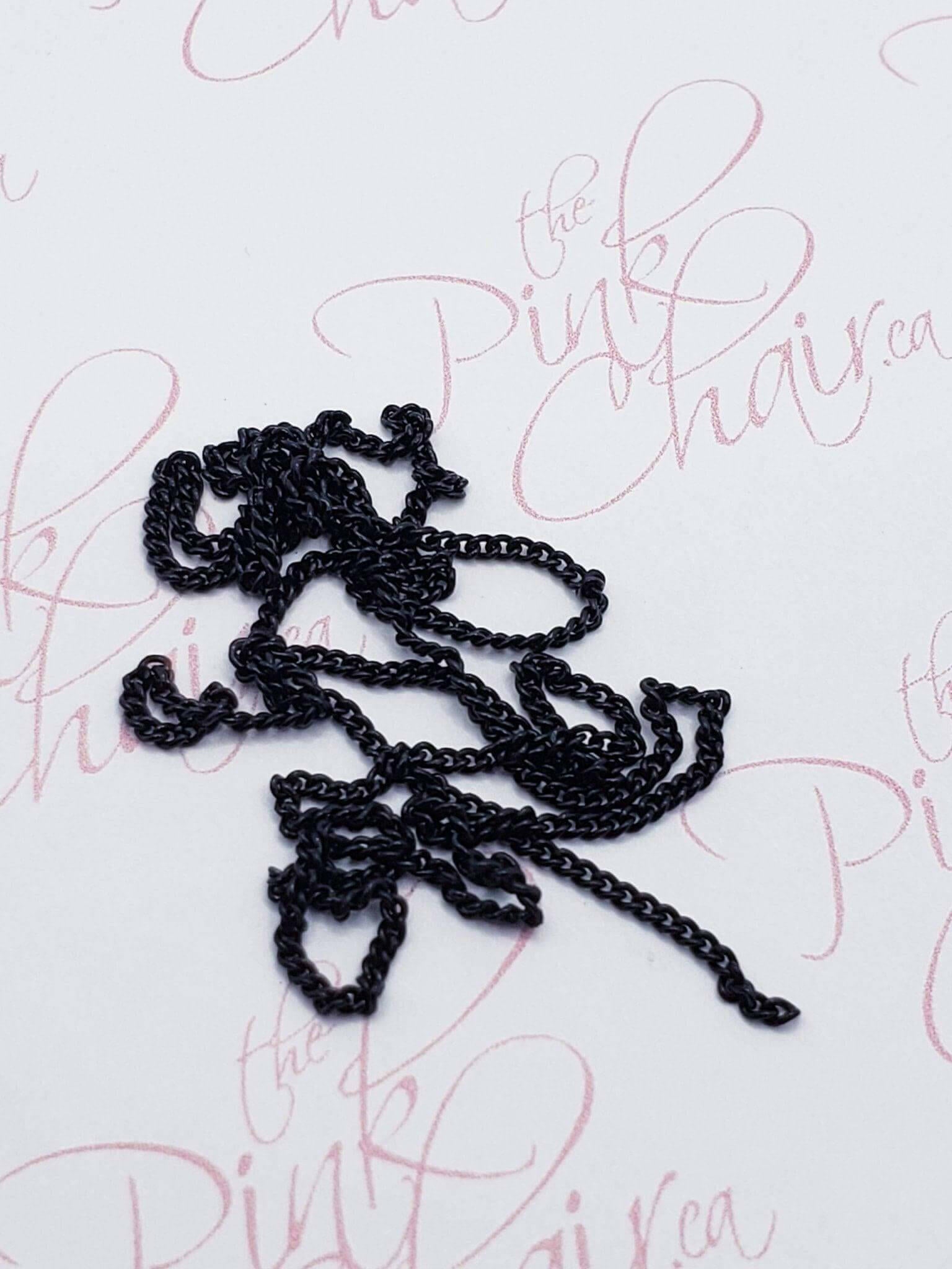 Nail Art Chains - BLACK - thePINKchair.ca - Nail Art - thePINKchair nail studio