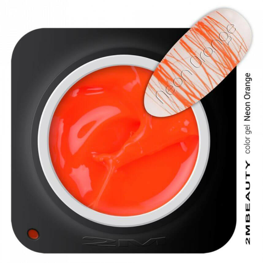 Neon Orange Spider Gel by 2MBEAUTY - thePINKchair.ca - Coloured Gel - 2Mbeauty