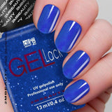 Neon Shimmer 05 Blue Gel Polish by 2MBEAUTY - thePINKchair.ca - Gel Polish - 2Mbeauty