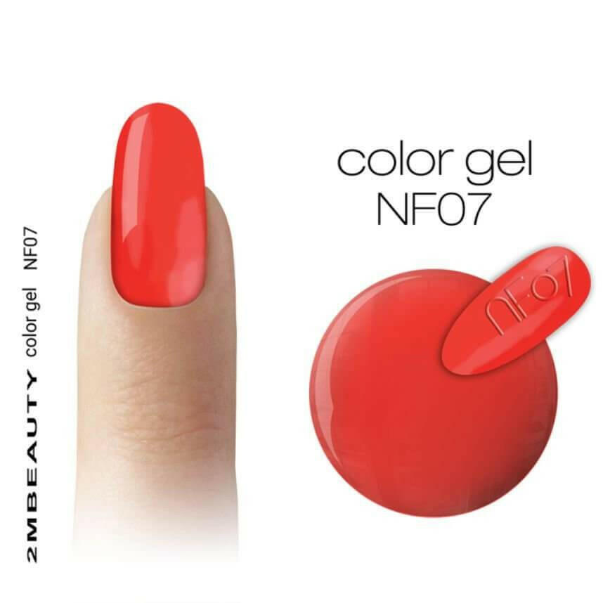 NF007 Non-Wipe Coloured Gel by 2MBEAUTY - thePINKchair.ca - Coloured Gel - 2Mbeauty