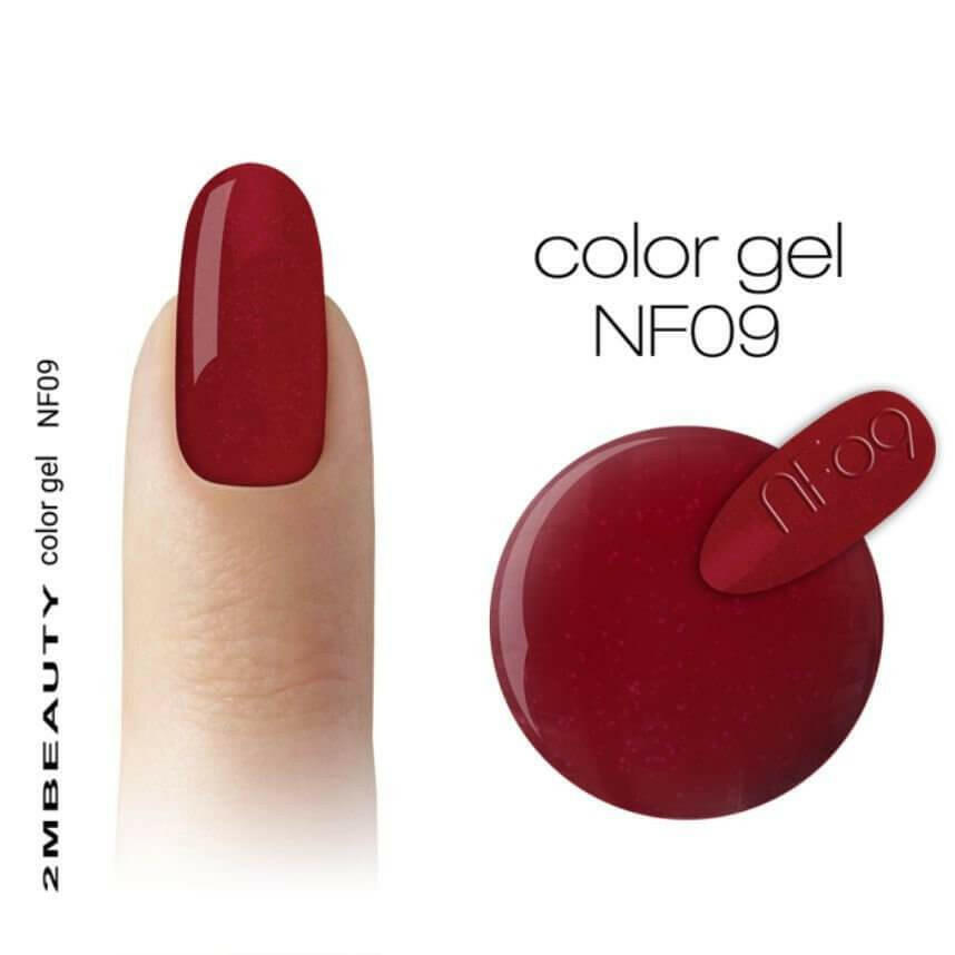 NF009 Non-Wipe Coloured Gel by 2MBEAUTY - thePINKchair.ca - Coloured Gel - 2Mbeauty