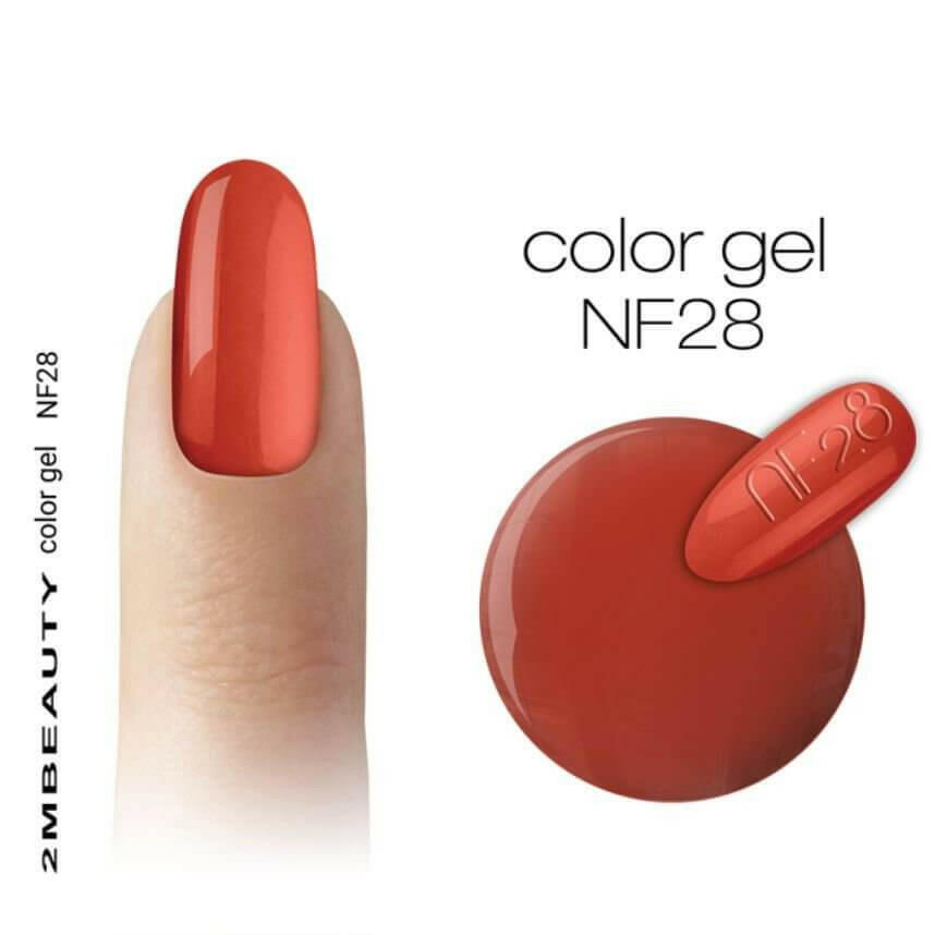 NF028 Non-Wipe Coloured Gel by 2MBEAUTY - thePINKchair.ca - Coloured Gel - 2Mbeauty