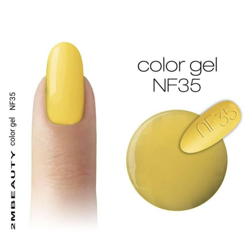 NF035 Non-Wipe Coloured Gel by 2MBEAUTY - thePINKchair.ca - Coloured Gel - 2Mbeauty