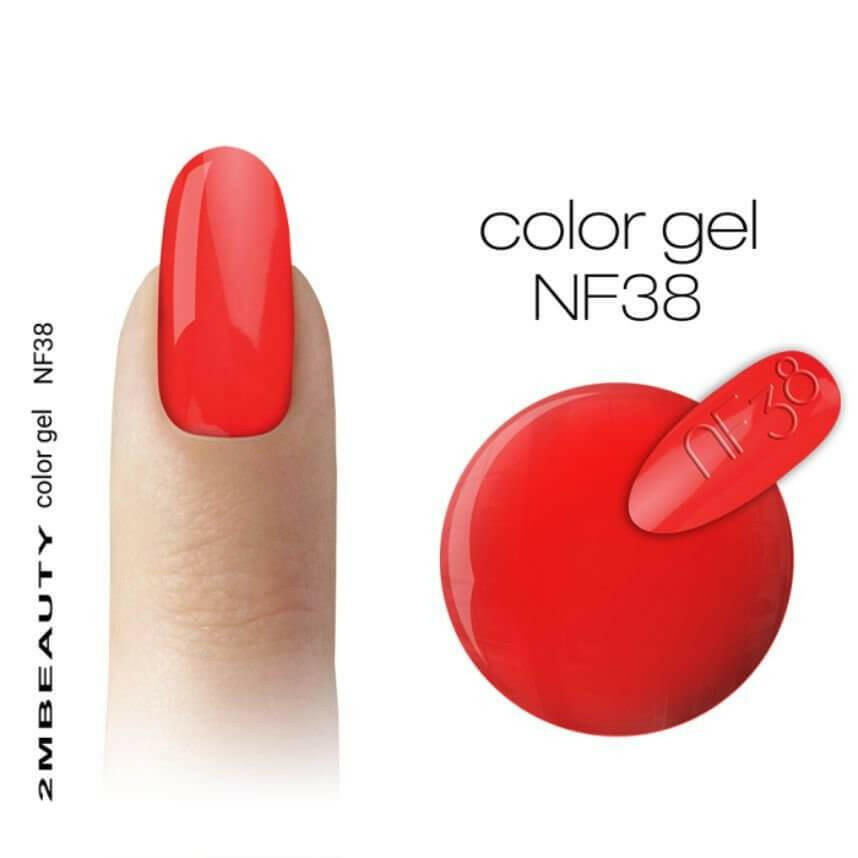 NF038 Non-Wipe Coloured Gel by 2MBEAUTY - thePINKchair.ca - Coloured Gel - 2Mbeauty