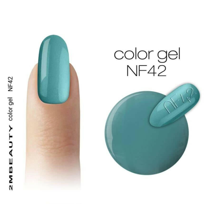 NF042 Non-Wipe Coloured Gel by 2MBEAUTY - thePINKchair.ca - Coloured Gel - 2Mbeauty