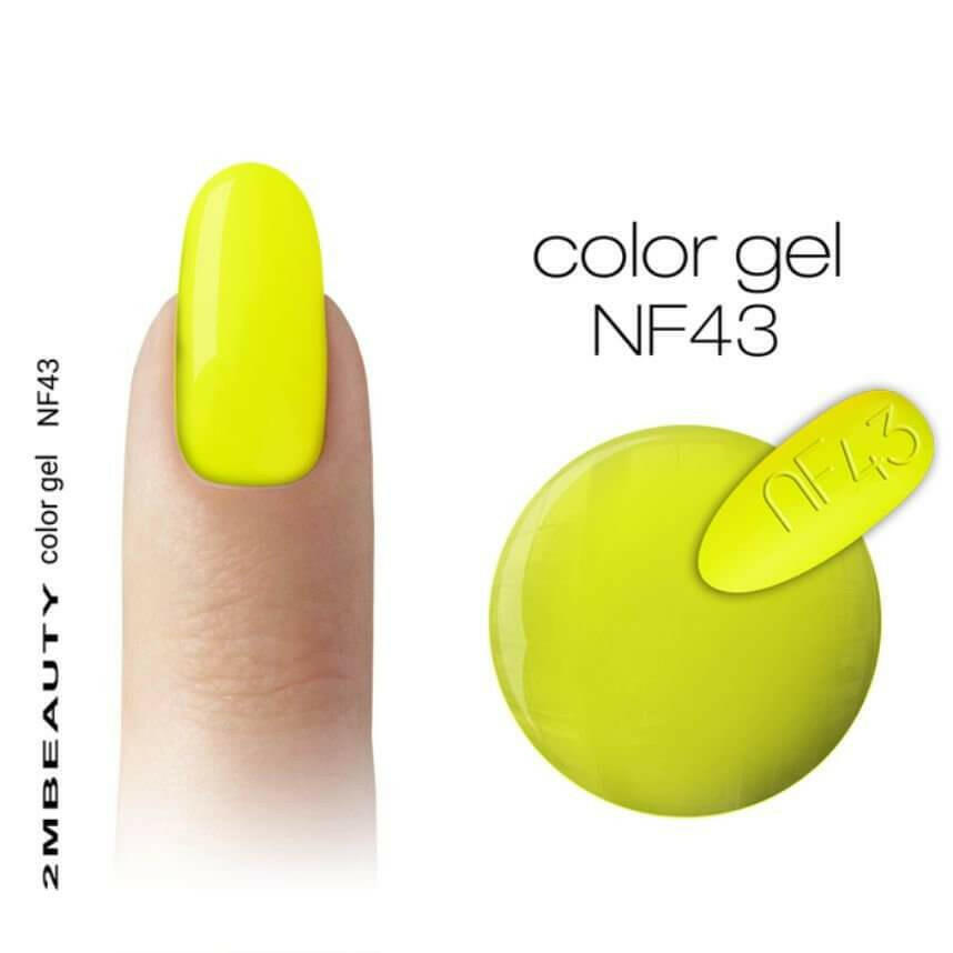 NF043 Non-Wipe Coloured Gel by 22MBEAUTY - thePINKchair.ca - Coloured Gel - 2Mbeauty
