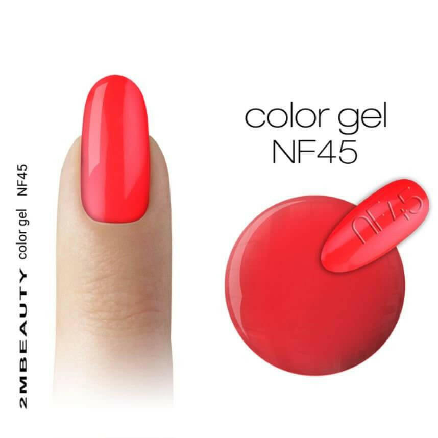 NF045 Non-Wipe Coloured Gel by 2MBEAUTY - thePINKchair.ca - Coloured Gel - 2Mbeauty