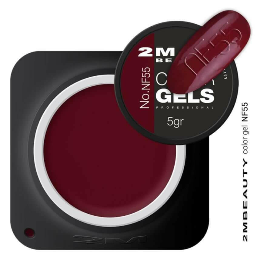 NF055 Non-Wipe Coloured Gel by 2MBEAUTY - thePINKchair.ca - Coloured Gel - 2Mbeauty