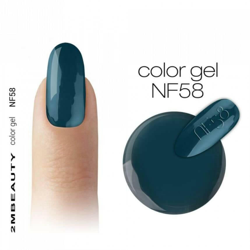 NF058 Non-Wipe Coloured Gel by 2MBEAUTY - thePINKchair.ca - Coloured Gel - 2Mbeauty