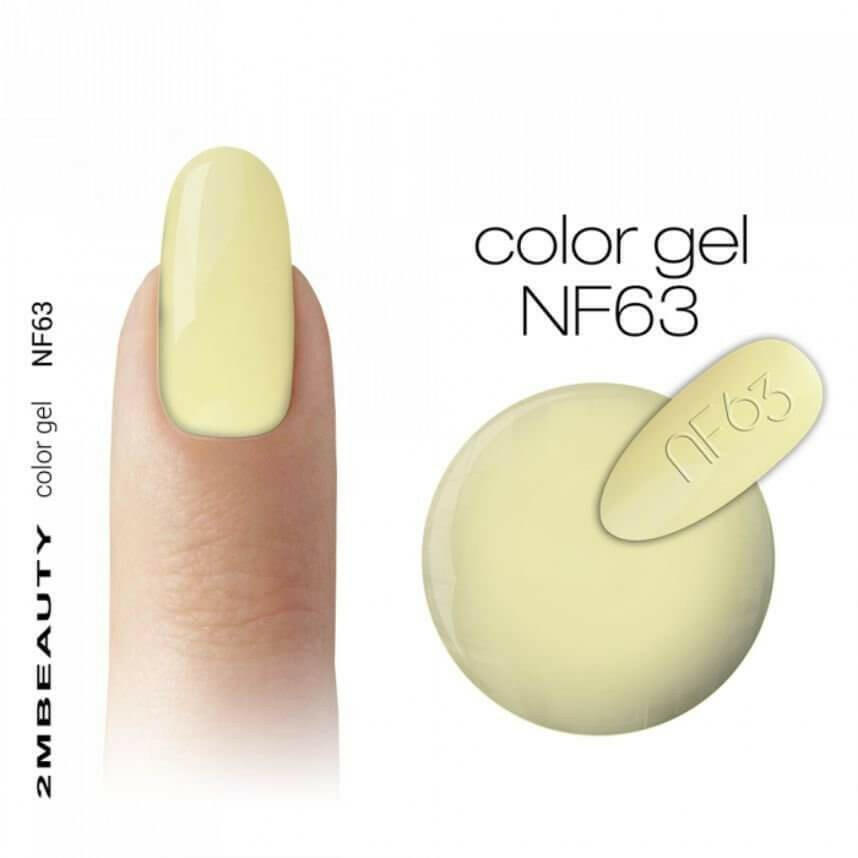 NF063 Non-Wipe Coloured Gel by 2MBEAUTY - thePINKchair.ca - Coloured Gel - 2Mbeauty