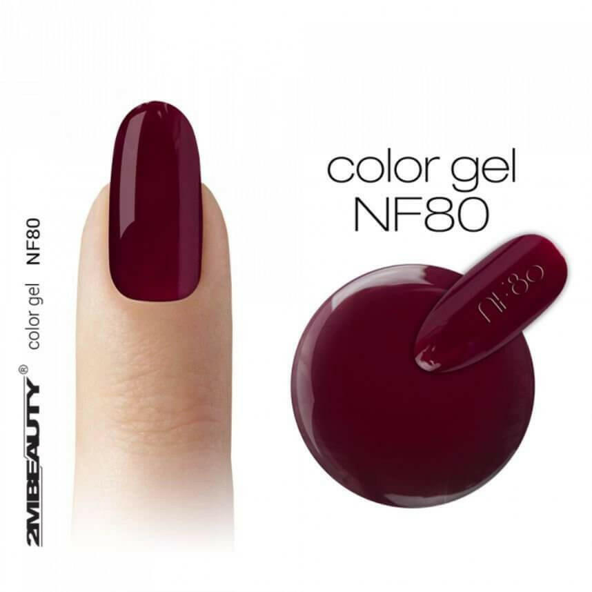 NF080 Non-Wipe Coloured Gel by 2MBEAUTY - thePINKchair.ca - Coloured Gel - 2Mbeauty