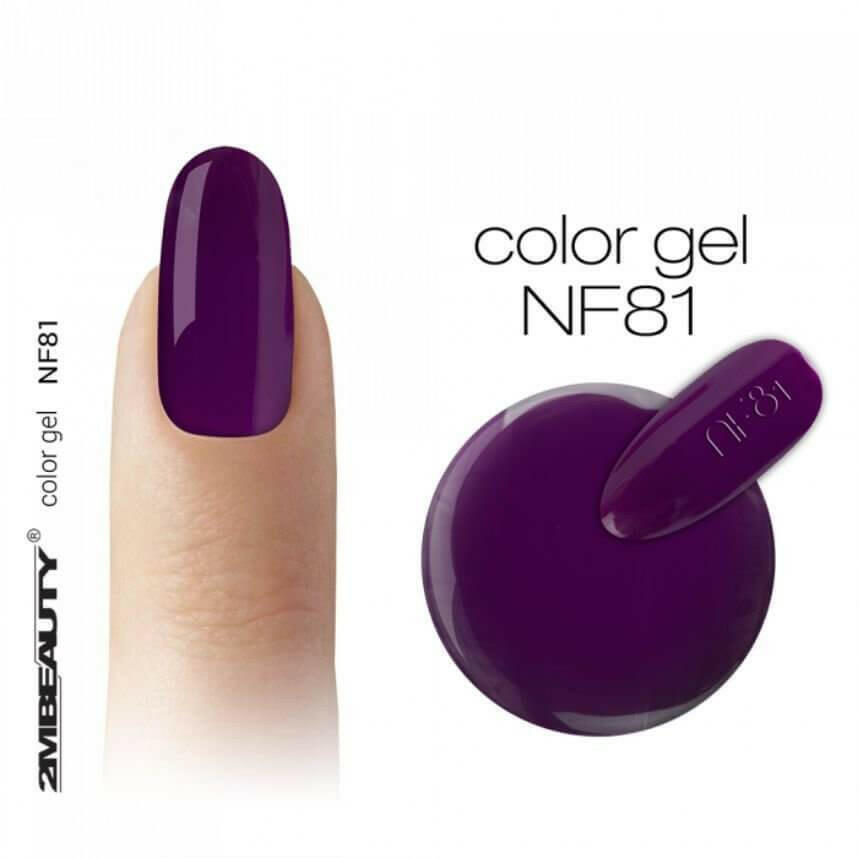 NF081 Non-Wipe Coloured Gel by 2MBEAUTY - thePINKchair.ca - Coloured Gel - 2Mbeauty