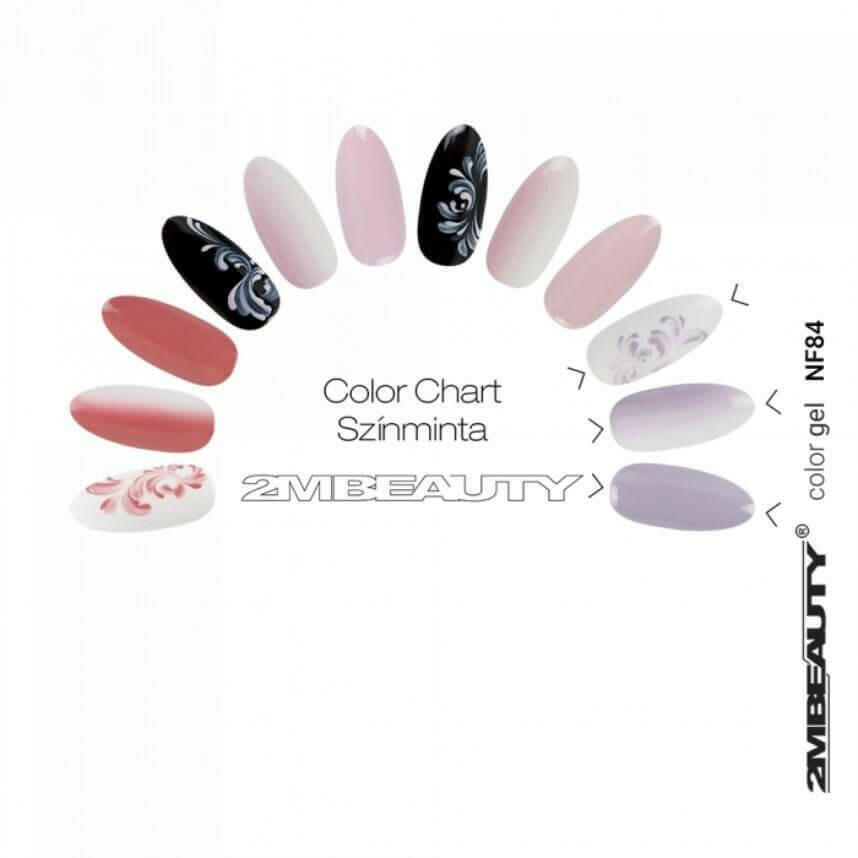 NF084 Non-Wipe Coloured Gel by 2MBEAUTY - thePINKchair.ca - Coloured Gel - 2Mbeauty