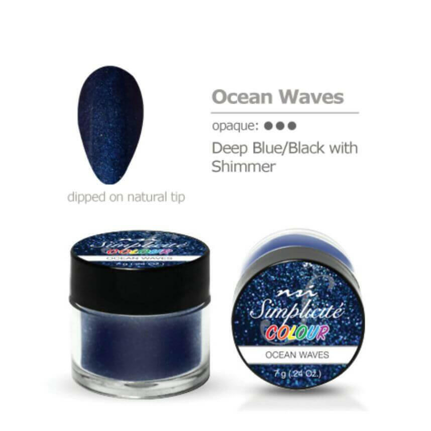 Ocean Waves Simplicite PolyDip/Acrylic Colour Powder by NSI - thePINKchair.ca - Acrylic Powder - NSI