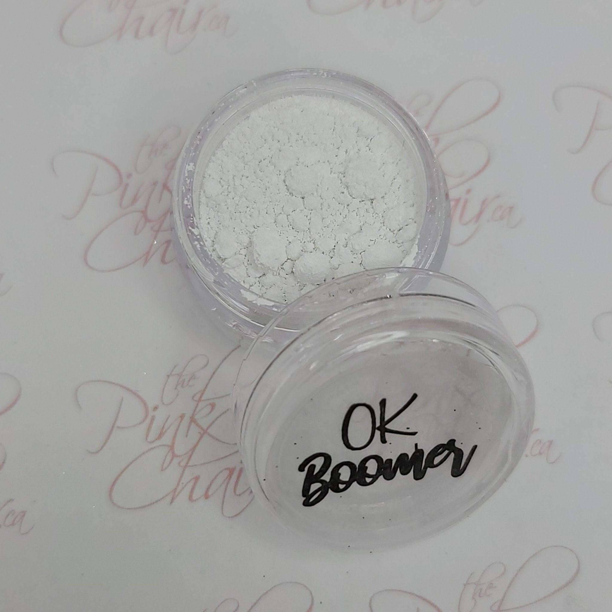 OK Boomer, Pigment by thePINKchair - thePINKchair.ca - Nail Art - thePINKchair nail studio