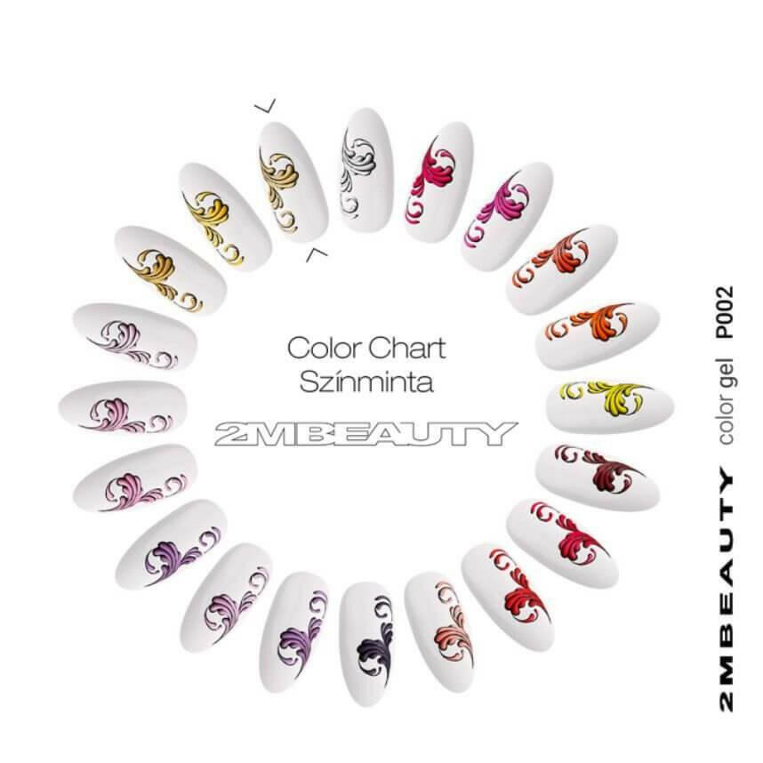 P002 Painting Colour Gel by 2MBEAUTY - thePINKchair.ca - Coloured Gel - 2Mbeauty
