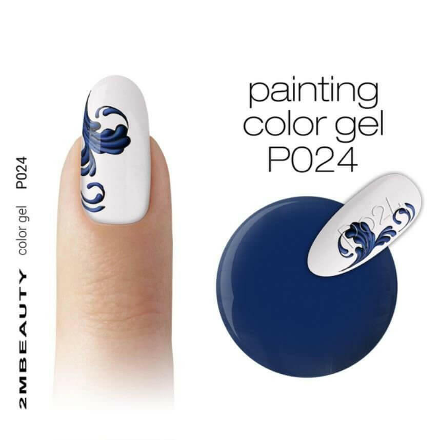 P024 Painting Colour Gel by 2MBEAUTY - thePINKchair.ca - Coloured Gel - 2Mbeauty