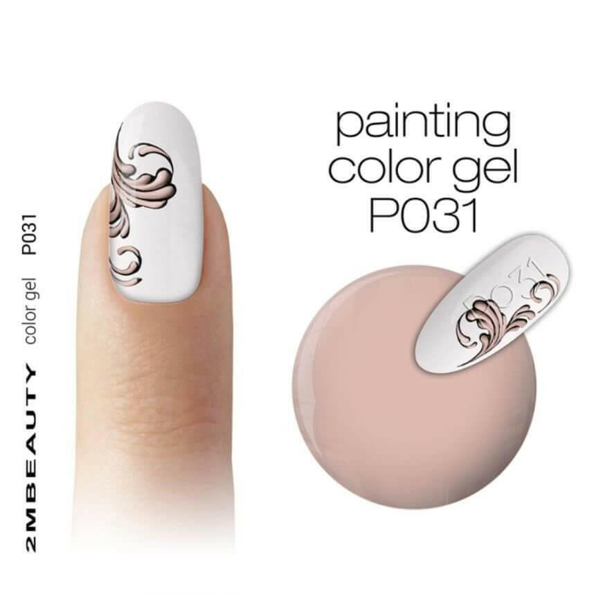 P031 Painting Colour Gel by 2MBEAUTY - thePINKchair.ca - Coloured Gel - 2Mbeauty
