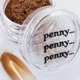 Penny...Penny...Penny, Pigment by thePINKchair - thePINKchair.ca - Nail Art - thePINKchair nail studio