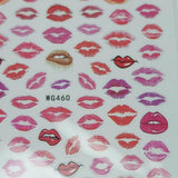 Pout it Out Lip #4, Decals - thePINKchair.ca - Nail Art - thePINKchair nail studio