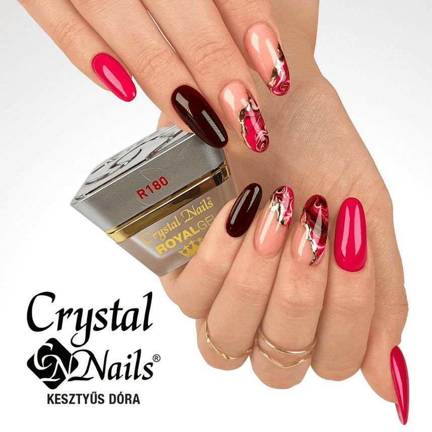 R180 Field Poppy Royal Gel Paint by Crystal Nails - thePINKchair.ca - Royal Gel - Crystal Nails/Elite Cosmetix USA