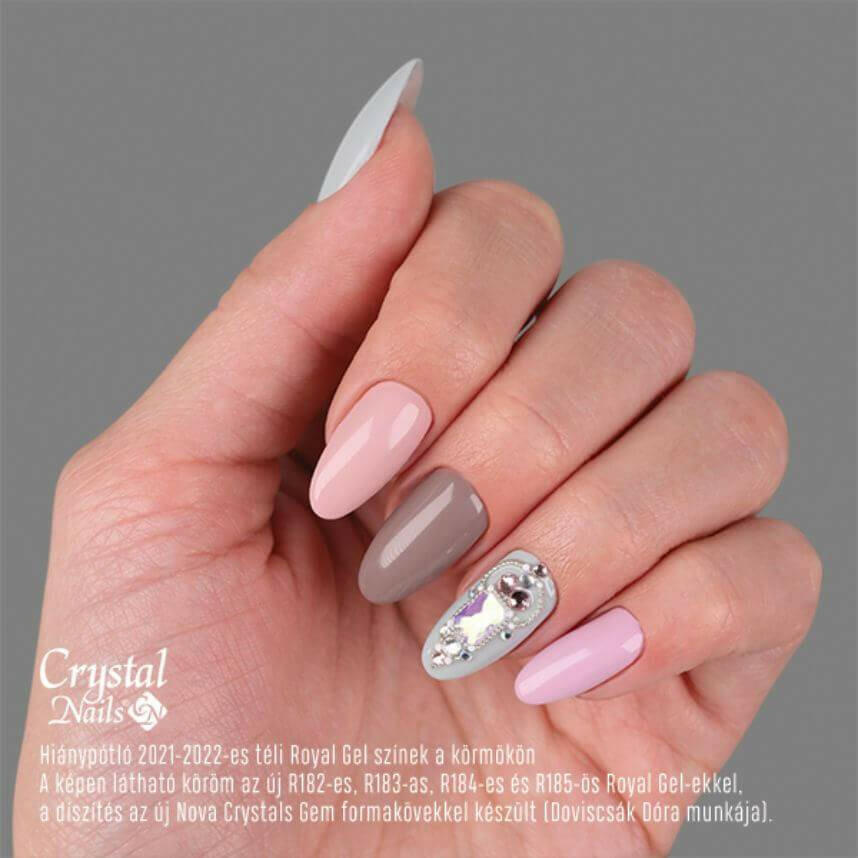 R184 First Blush Royal Gel Paint by Crystal Nails - thePINKchair.ca - Royal Gel - Crystal Nails/Elite Cosmetix USA