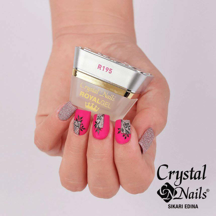 R195 Viola Royal Gel Paint by Crystal Nails - thePINKchair.ca - Royal Gel - Crystal Nails/Elite Cosmetix USA