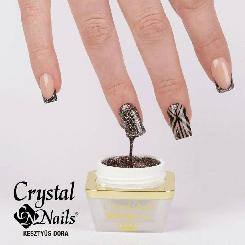 R198 New Years Eve Royal Gel Paint by Crystal Nails - thePINKchair.ca - Royal Gel - Crystal Nails/Elite Cosmetix USA