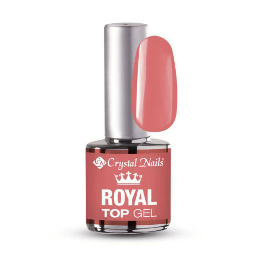 RT01 Peachy Pink Royal Top Gel by Crystal Nails - thePINKchair.ca - Coloured Gel - Crystal Nails/Elite Cosmetix USA