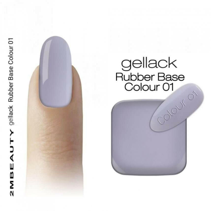 Rubber Base Colour 01 by 2MBEAUTY - thePINKchair.ca - Gel Polish - 2Mbeauty
